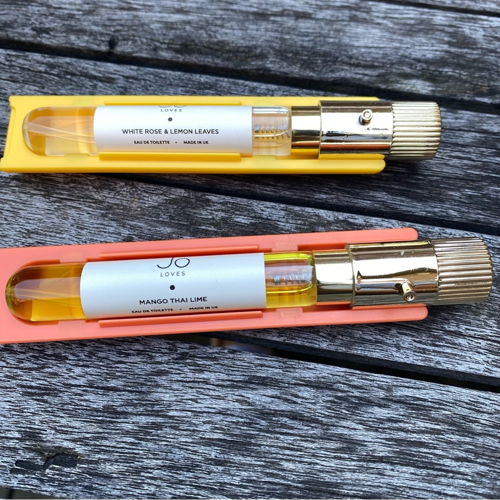Jo Loves White Rose and Lemon Leaves and Mango Thai Lime Travel Spray Scentbird